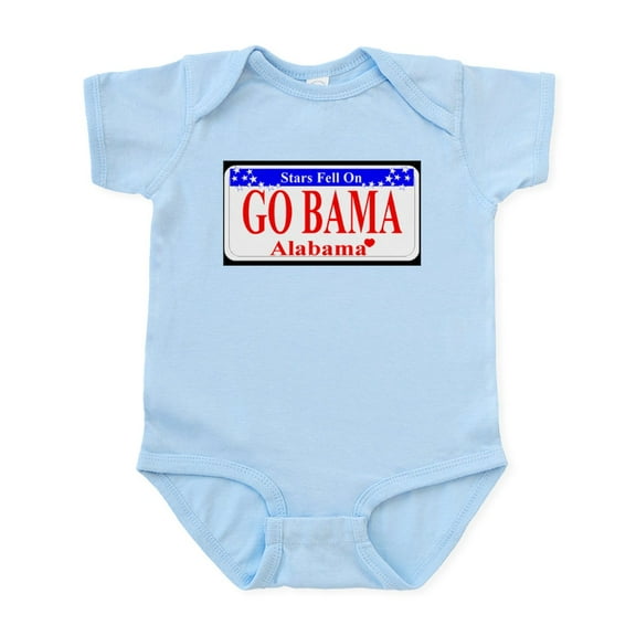 CafePress - Go Bama! Infant Bodysuit - Baby Light Bodysuit, Size Newborn - 24 Months