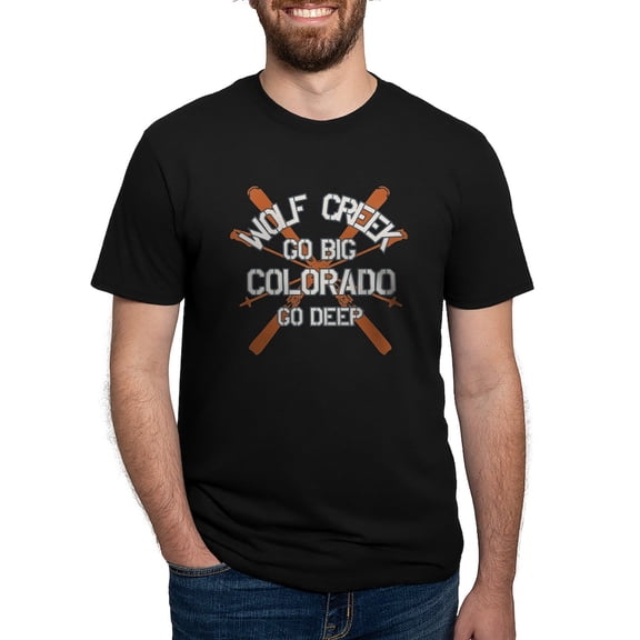 CafePress - Go Big Wolf Creek Men's Deluxe T Shirt - Mens Tri-blend T-Shirt
