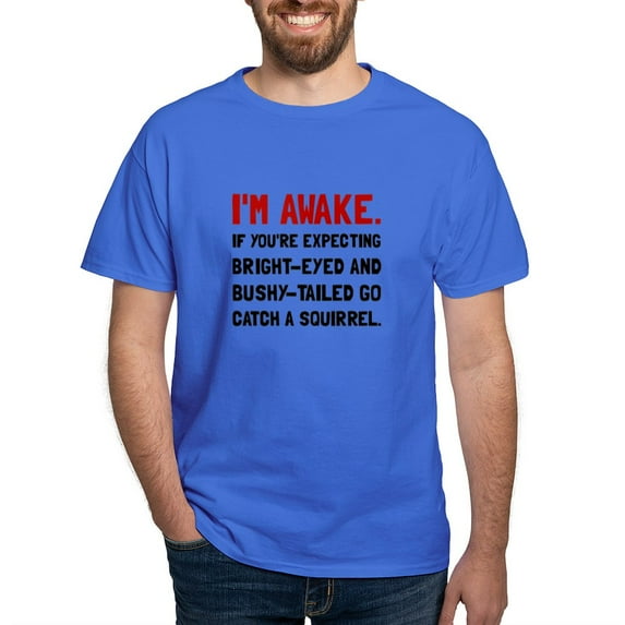 CafePress - Go Catch Squirrel T Shirt - Men's Classic Graphic Cotton T-Shirt