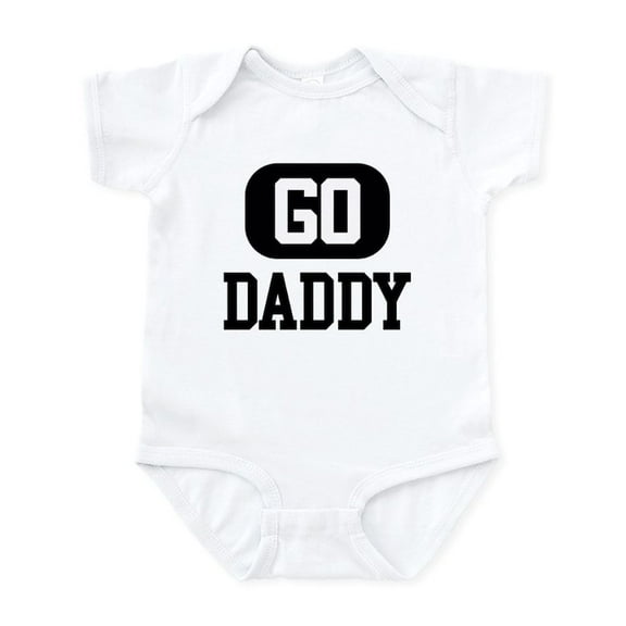 CafePress - Go DADDY Infant Bodysuit - Baby Light Bodysuit, Size Newborn - 24 Months
