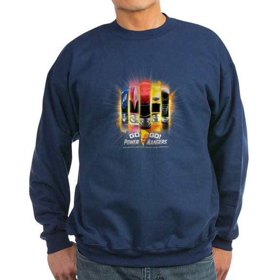 CafePress - Go Go Power Rangers! - Classic Crew Neck Sweatshirt