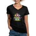 thumbnail image 1 of CafePress - Go Go Power Rangers Group S Women's V Neck T Shirt - Women's V-Neck Dark T-Shirt, 1 of 4