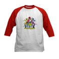thumbnail image 1 of CafePress - Go Go Power Rangers Group Sh Kids Baseball T Shirt - Kids Cotton Baseball Jersey, 3/4 Sleeve Shirt, 1 of 4