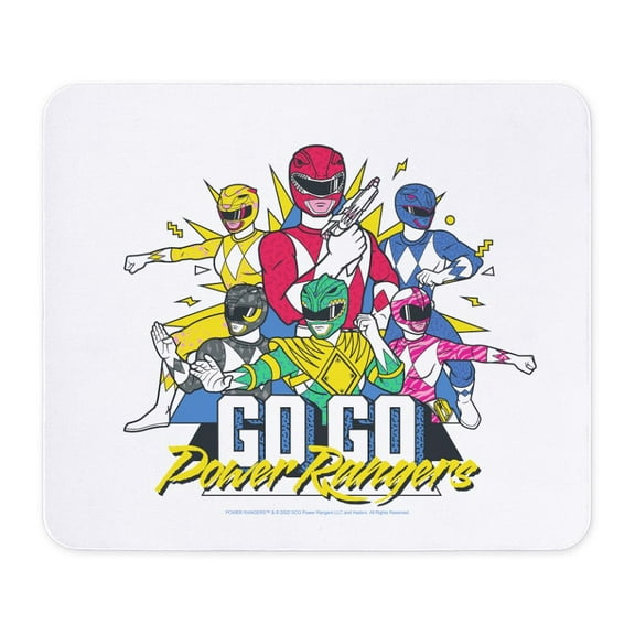 CafePress - Go Go Power Rangers Group Shot - Non-slip Rubber Mousepad, Gaming Mouse Pad