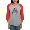 thumbnail image 1 of CafePress - Go Go Power Rangers Group Women's Baseball T Shirt - Womens Baseball Tee, 1 of 4