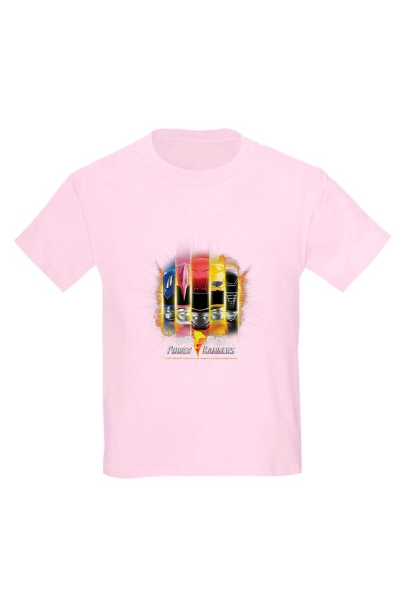 - Go Go Power Rangers! Kids T Shirt - Light T-Shirt Kids XS-XL