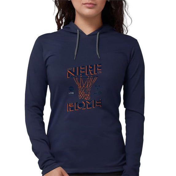 CafePress - Go Nerf Basketball Long Sleeve T Shirt - Womens Hooded Shirt
