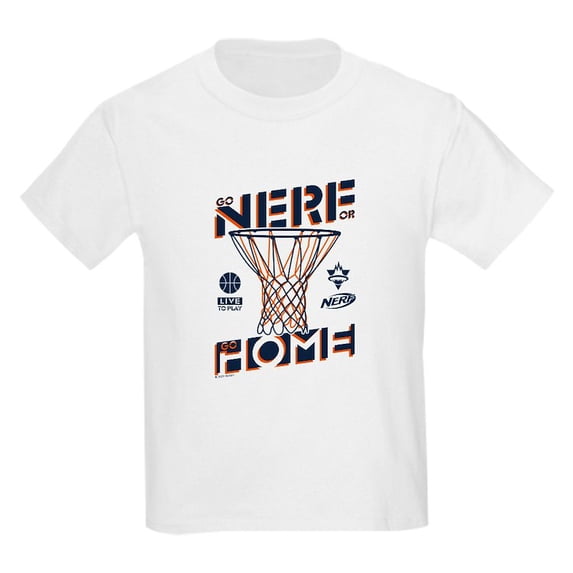 CafePress - Go Nerf Basketball T Shirt - Light T-Shirt Kids XS-XL
