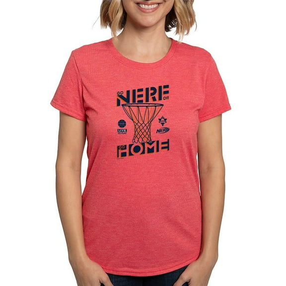 CafePress - Go Nerf Basketball T Shirt - Womens Tri-blend T-Shirt