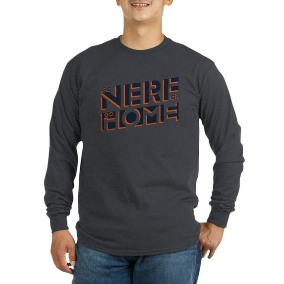 CafePress - Go Nerf Or Go Home Long Sleeve T Shirt - Long Sleeve Dark T-Shirt