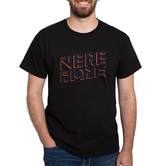 CafePress - Go Nerf Or Go Home T Shirt - Men's Classic Graphic Cotton T-Shirt