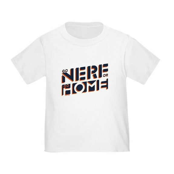 CafePress - Go Nerf Or Go Home T Shirt - Cute Toddler T-Shirt, 100% Cotton