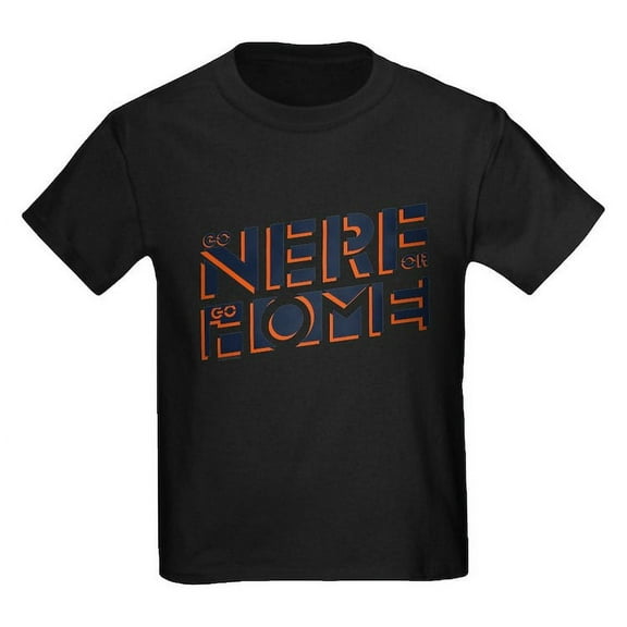 CafePress - Go Nerf Or Go Home T Shirt - Dark T-Shirt Kids XS-XL