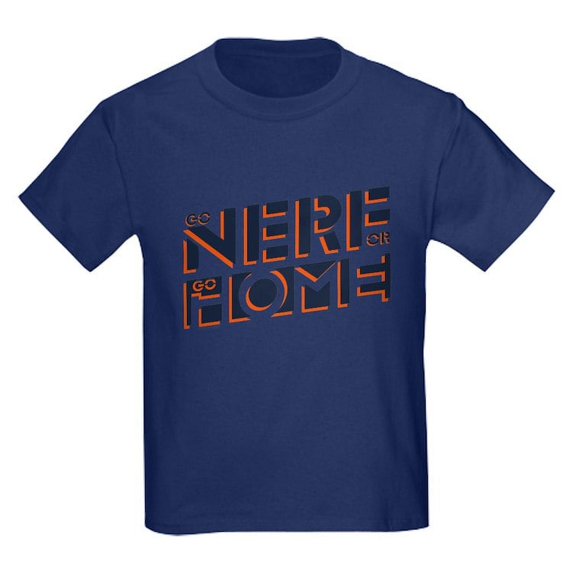 CafePress - Go Nerf Or Go Home T Shirt - Dark T-Shirt Kids XS-XL