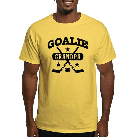 CafePress - Goalie Grandpa Light T Shirt - Men's Classic Graphic T-Shirt