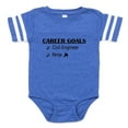 thumbnail image 1 of CafePress - Goals Copy - Cute Infant Baby Football Bodysuit, 1 of 3