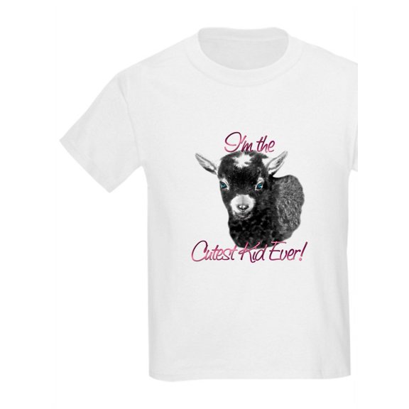 CafePress - Goat Cutest Kid Ever Kids T Shirt - Light T-Shirt Kids XS-XL