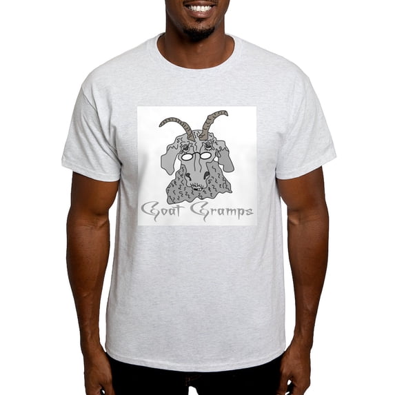 CafePress - Goat Gramps Ash Grey T Shirt - Men's Classic Graphic T-Shirt