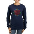 thumbnail image 1 of CafePress - Goat Happiness Women's Long Sleeve Dark T Shirt - Women's Long Sleeve Graphic Tee Casual Fit, 1 of 4