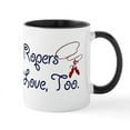thumbnail image 1 of CafePress - Goat Ropers Mug - 11 oz Ceramic Mug - Novelty Coffee Tea Cup, 1 of 6