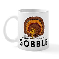 CafePress - Gobble - 11 oz Ceramic Mug - Novelty Coffee Tea Cup