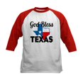 thumbnail image 1 of CafePress - God Bless Texas Baseball Jersey - Kids Cotton Baseball Jersey, 3/4 Sleeve Shirt, 1 of 4