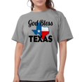 thumbnail image 1 of CafePress - God Bless Texas T Shirt - Womens Comfort Colors® Shirt, 1 of 4