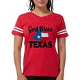 thumbnail image 1 of CafePress - God Bless Texas T Shirt - Womens Football Shirt, 1 of 4