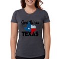 thumbnail image 1 of CafePress - God Bless Texas T Shirt - Womens Tri-blend T-Shirt, 1 of 1