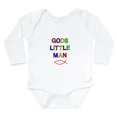 thumbnail image 1 of CafePress - God's Little Man Body Suit - Long Sleeve Cotton Baby Bodysuit, 1 of 4