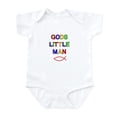 thumbnail image 1 of CafePress - God's Little Man Infant Bodysuit - Baby Light Bodysuit, Size Newborn - 24 Months, 1 of 4