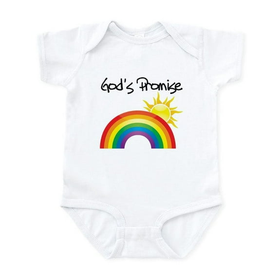 CafePress - God's Promise Infant Bodysuit - Baby Light Bodysuit, Size Newborn - 24 Months