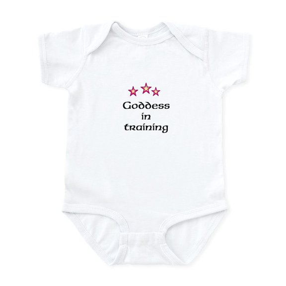 CafePress - Goddess In Training Infant Bodysuit - Baby Light Bodysuit, Size Newborn - 24 Months