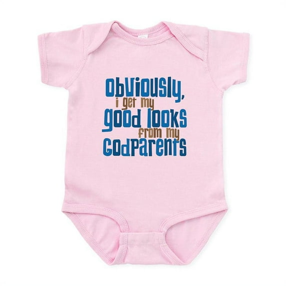 CafePress - Godparents Body Suit - Baby Light Bodysuit, Size Newborn - 24 Months