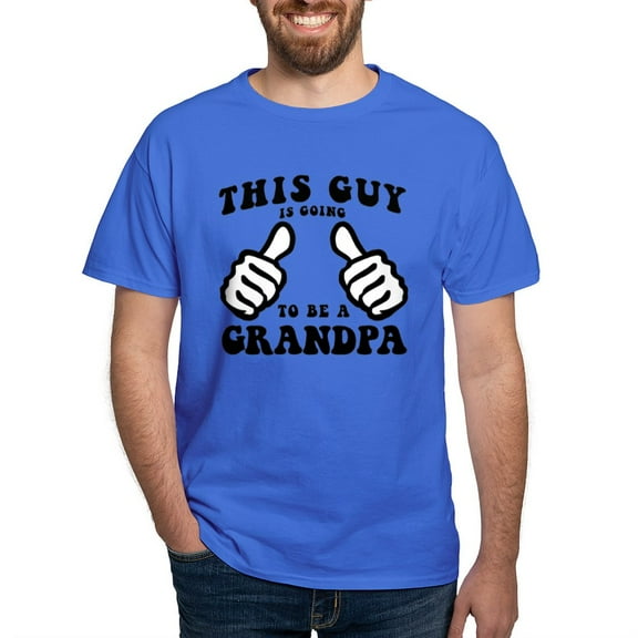 CafePress - Going To Be A Grandpa Dark T Shirt - Men's Classic Graphic Cotton T-Shirt