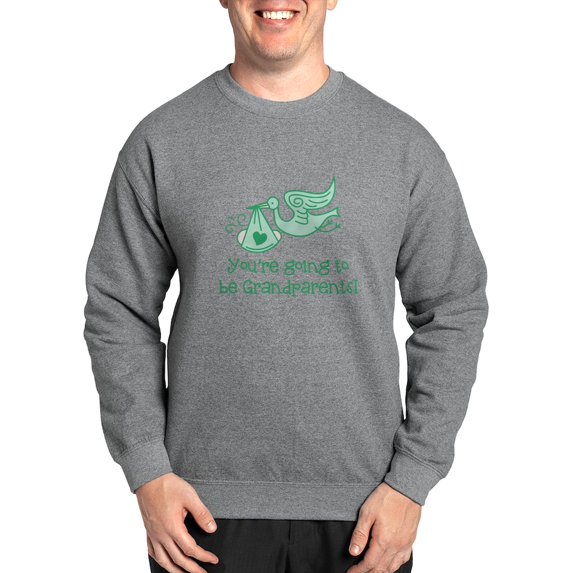 CafePress - Going To Be Grandparents Sweatshirt - Crew Neck Sweatshirt