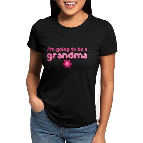CafePress - Goinggrandmaagain2c Women's Deluxe T Shirt - Womens Tri-blend T-Shirt