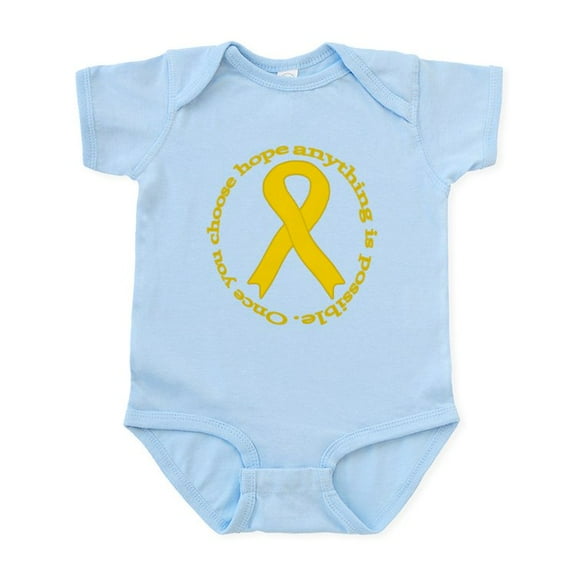 CafePress - Gold Hope Infant Bodysuit - Baby Light Bodysuit, Size Newborn - 24 Months