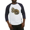 thumbnail image 1 of CafePress - Gold Norse Dragon Baseball Jersey - Cotton Baseball Jersey, 3/4 Raglan Sleeve Shirt, 1 of 4