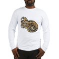 thumbnail image 1 of CafePress - Gold Norse Dragon Long Sleeve T Shirt - Unisex Cotton Long Sleeve T-Shirt, 1 of 4