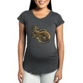 thumbnail image 1 of CafePress - Gold Norse Dragon Maternity Dark T Shirt - Maternity Dark T-Shirt, 1 of 4
