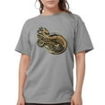 thumbnail image 1 of CafePress - Gold Norse Dragon T Shirt - Womens Comfort Colors® Shirt, 1 of 4