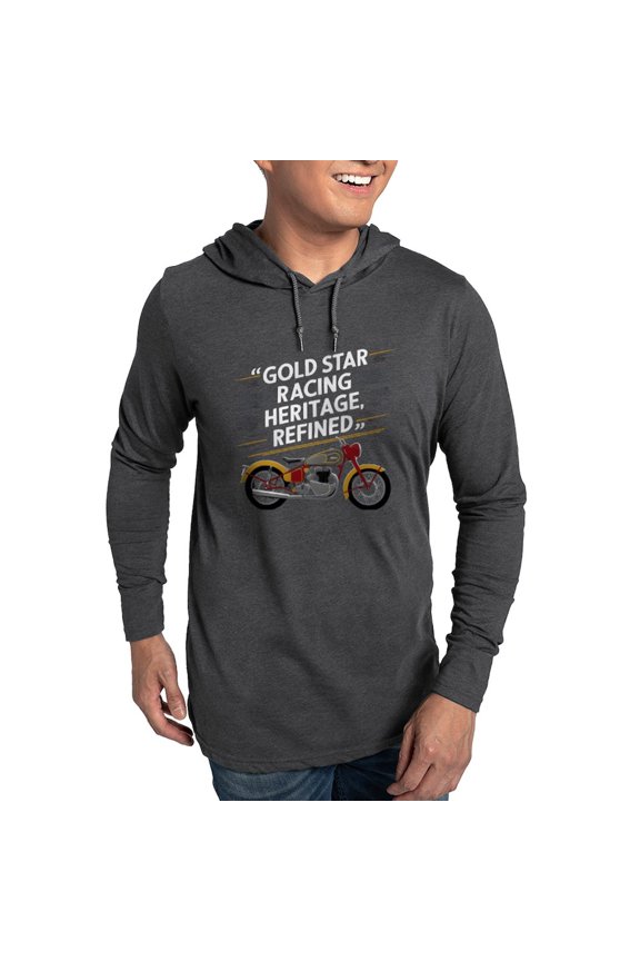 - Gold Star Racing Heritage Refined - Mens Hooded Shirt