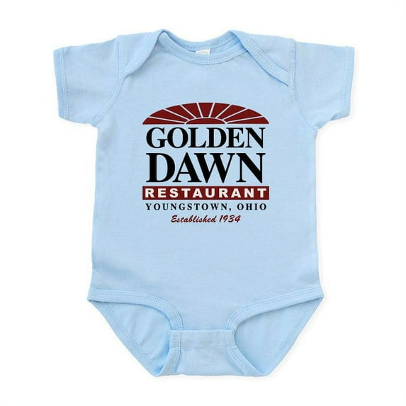 CafePress - Golden Dawn Infant Bodysuit - Baby Light Bodysuit, Size Newborn - 24 Months