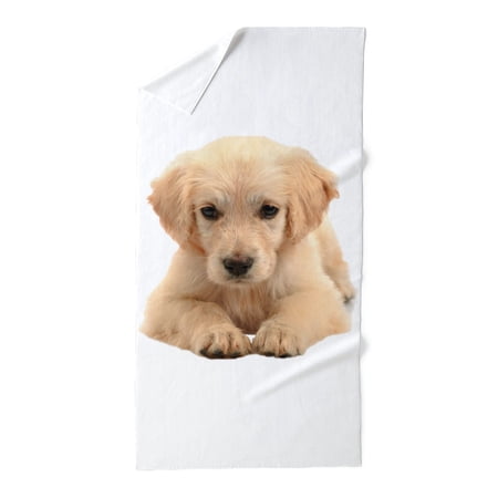 CafePress - Golden Retriever - Large Beach Towel, Soft 30"x60" Towel with Unique Design