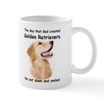 thumbnail image 1 of CafePress - Golden Retriever Mug - 11 oz Ceramic Mug - Novelty Coffee Tea Cup, 1 of 6