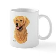 CafePress - Golden Retriever Mug Mugs - 11 oz Ceramic Mug - Novelty Coffee Tea Cup