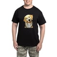 thumbnail image 1 of CafePress - Golden Retriever Portrait Men's Dark Pajamas - Men's Dark Loose Fit Cotton Pajama Set, 1 of 7