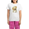 thumbnail image 1 of CafePress - Golden Retriever Portrait Women's Light Pajamas - Women's Short Sleeve Print T-Shirt and Pants Light Cotton Pajama Set, 1 of 7