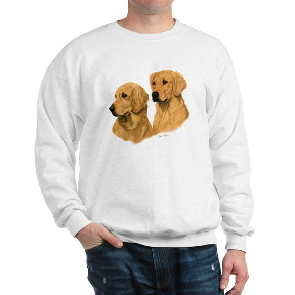 CafePress - Golden Retriever Sweatshirt - Crew Neck Sweatshirt